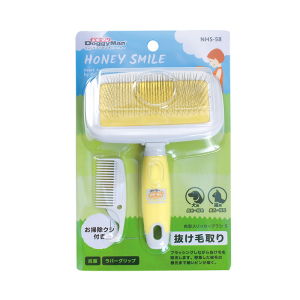 Honey Smile Slicker Brush for Cats & Dogs