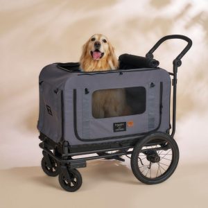 KING & QUEEN Stroller | Pet Stroller, Soft Kennel, Bike Trailer