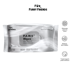 P.A.W.S Wipes (Lavender) – 60 PCS