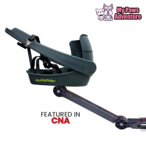 (PRE ORDER) BuddyRider Series 2 with FLEX ARM Set | Bicycle Pet Seat