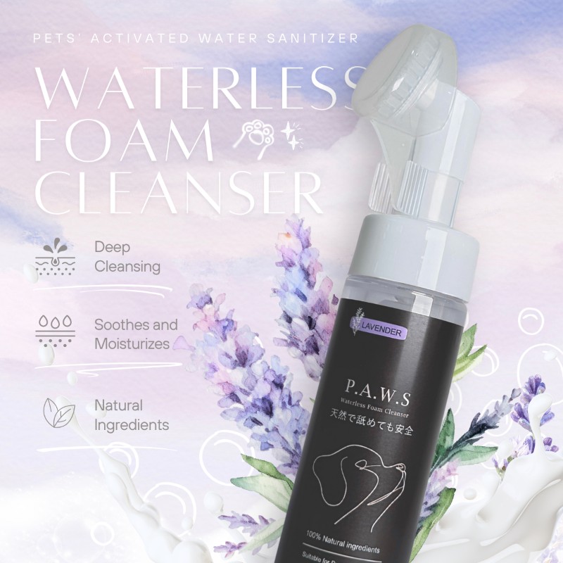 Waterless foam 2