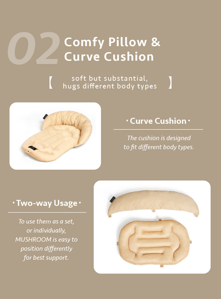 FREE TO GO | Mushroom Pillow