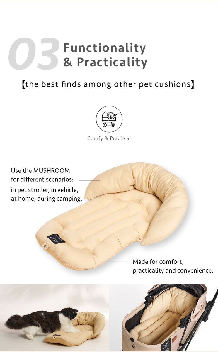 FREE TO GO | Mushroom Pillow