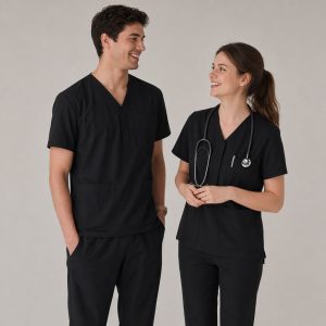 HITO SCRUBS SF2 - Black Top